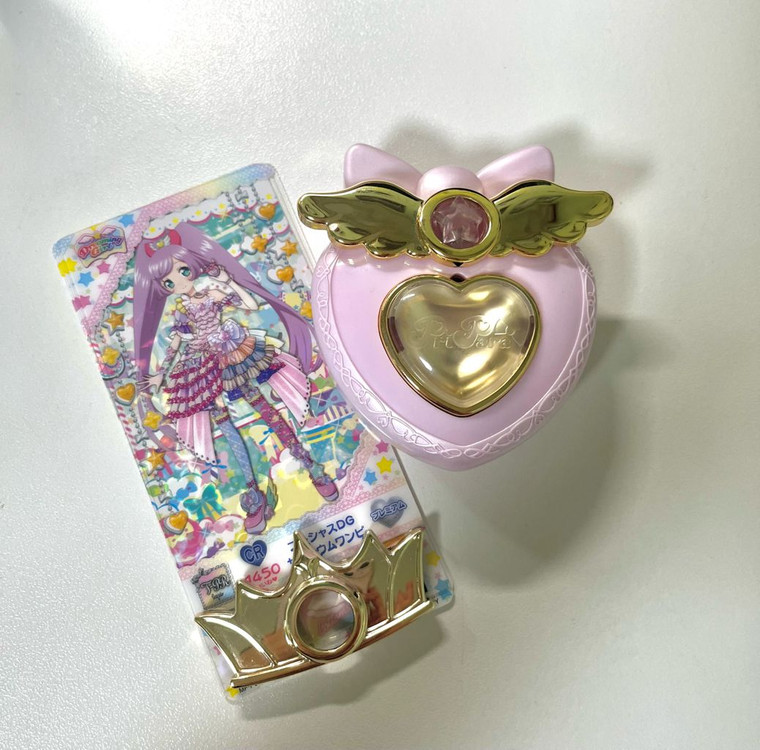 프리파라 파루루 샤이리움 샤이니네온 챰, 특전 밀피티켓, 보관상자 일괄 이미지