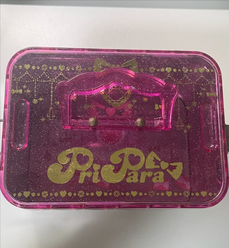 프리파라 파루루 샤이리움 샤이니네온 챰, 특전 밀피티켓, 보관상자 일괄 이미지