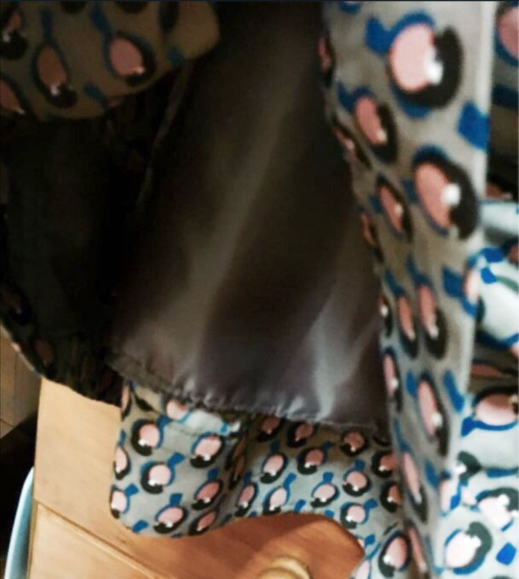 귀여운 부엉이 패턴 프린트 플레어 플리츠 볼륨 스커트 새제품--2