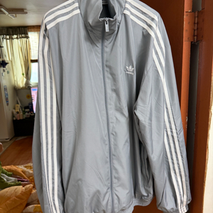 W) 아디다스 아딜레늄 시즌 3 오버사이즈 트랙탑 그레이 투 - KR 사이즈