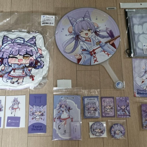 스텔라이브 애니플러스 콜라보 카페 텐코 시부키 공식 굿즈 판매