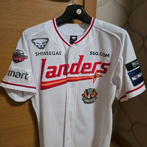 ssg랜더스 어센틱 유니폼 L