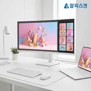 알파스캔 38인치 모니터