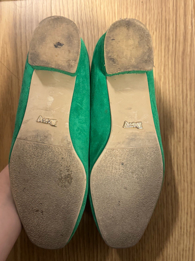 (수제화) 러브듀이 스웨이드 플랫슈즈--1