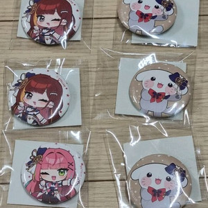 스텔라이브 팝업 스페카 캔뱃지 판매