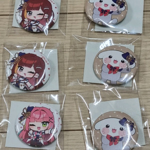 스텔라이브 팝업 스페카 캔뱃지 판매