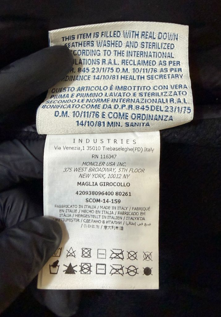 몽클레어 정품 원피스 니트패딩--6