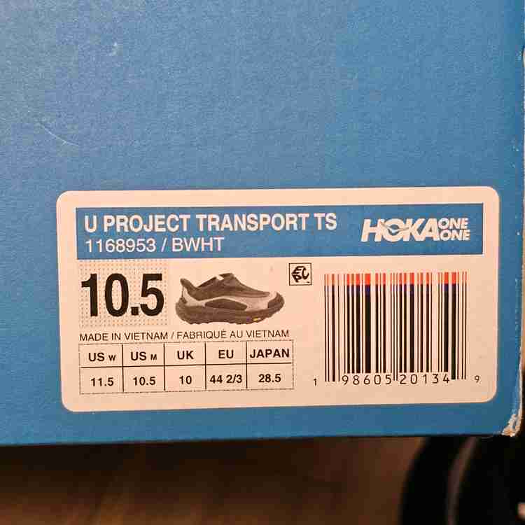 285 새제품) 호카 프로젝트 트랜스포트 TS 비브람 신발 운동화 남자--5