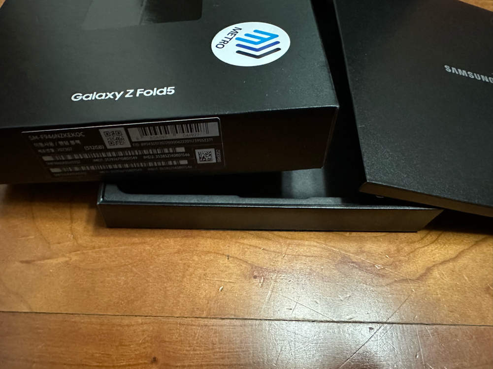 갤럭시박스 갤럭시 Z폴드6 Z폴드5 Z폴드3 빈박스--2