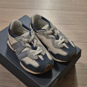 뉴발란스 키즈 327 블루 유아 운동화 130사이즈