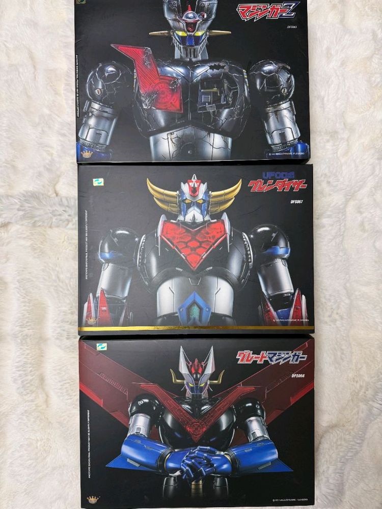 킹아츠 마징가 그레이트마징가 그랜다이저 3종--0