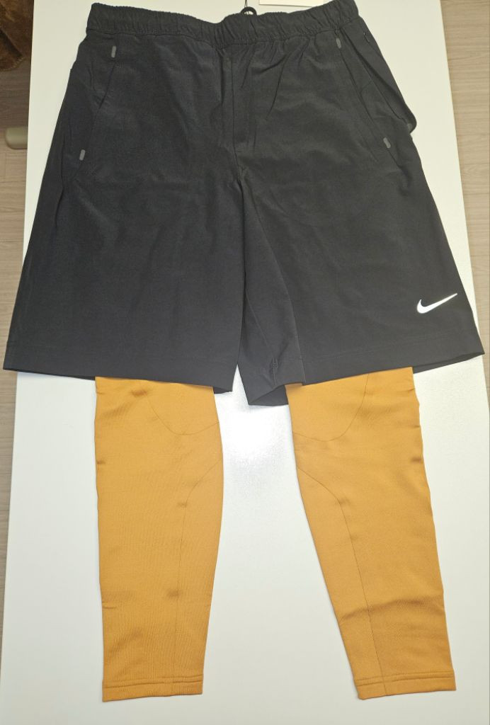 [M=85]나이키랩 에센셜 TR 하이브리드 타이즈 블랙 이미지