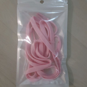 핑크색 신발끈 90cm 운동화끈