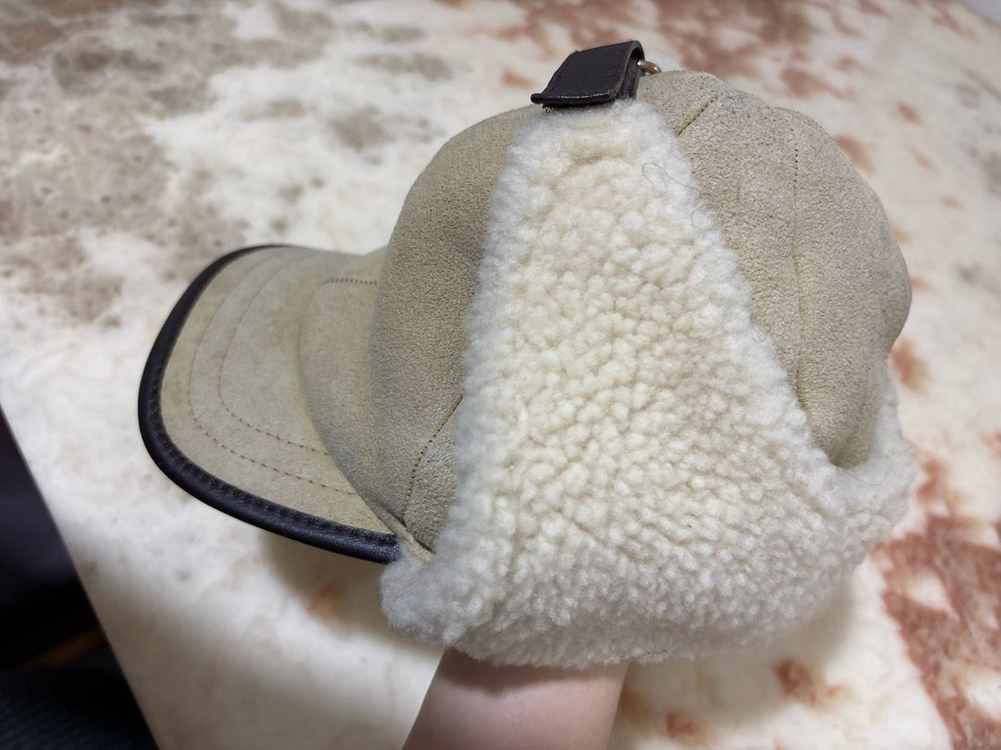 정품 구찌 퍼 모자 이미지