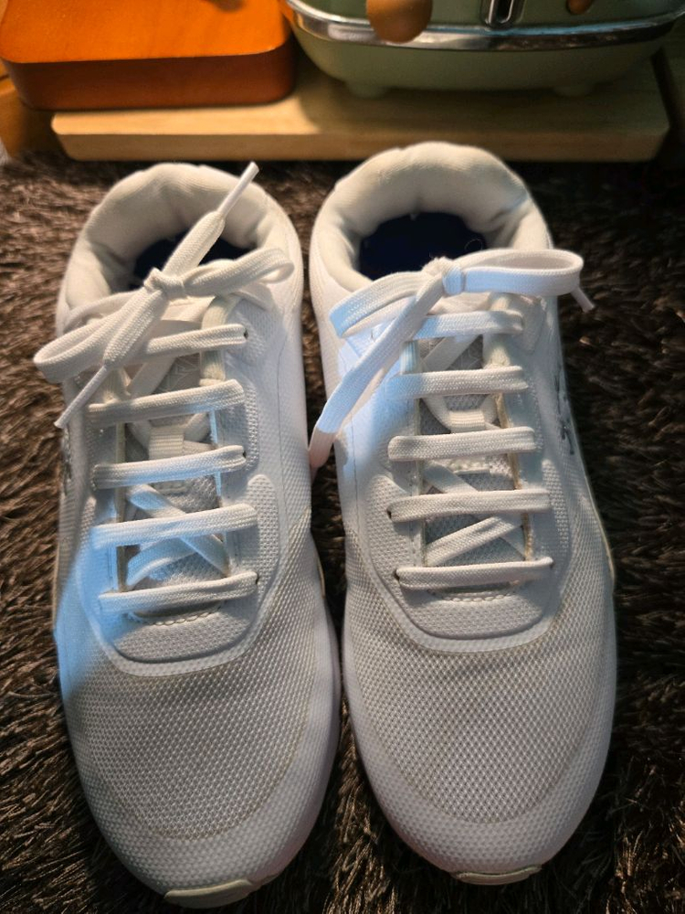 데상트 화이트 운동화 230mm 이미지