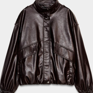 자라 가죽 자켓