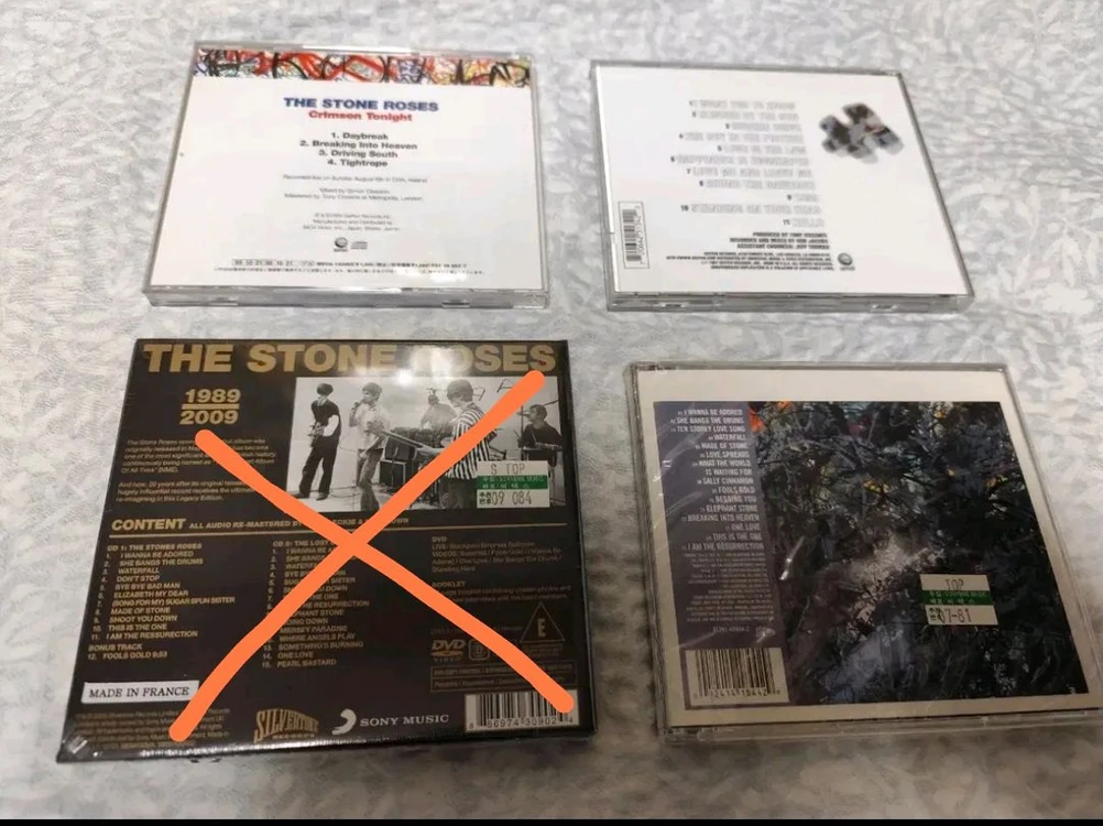 CD,미개봉 포함) Stone Roses 스톤로지스 - Best 외 + 2종 + 2집 무료나눔. 이미지