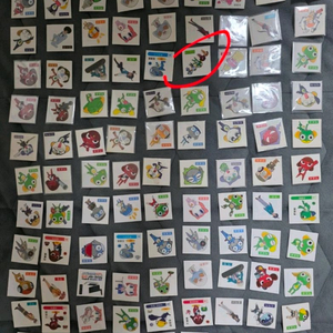 [초판] 샤니 케로로 띠부씰 급처 이미지