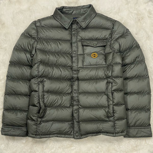 (정품) 헤지스 키즈 카키색 덕다운 경량패딩 165 15Y
