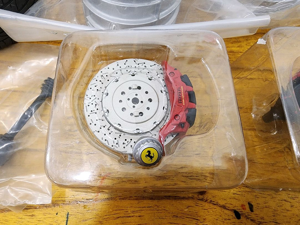 1/8 데아고스티니 라페라리 부품 휠 페라리 모형 다이캐스트 이미지