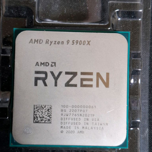 컴퓨터 CPU AMD 라이젠9-4세대 5900X (버미어)