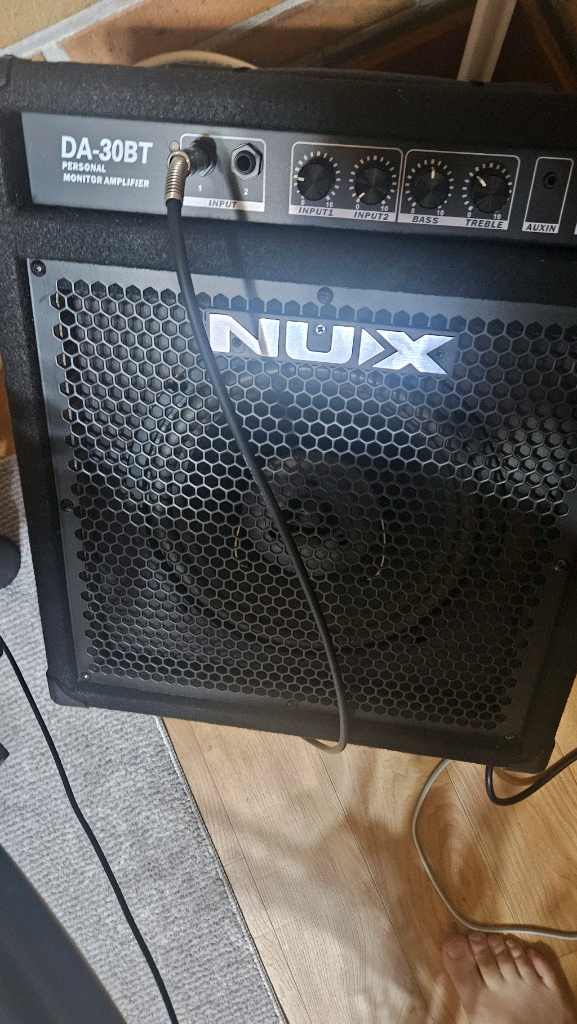 nux da30bt 기타 전자드럼 앰프판매--1