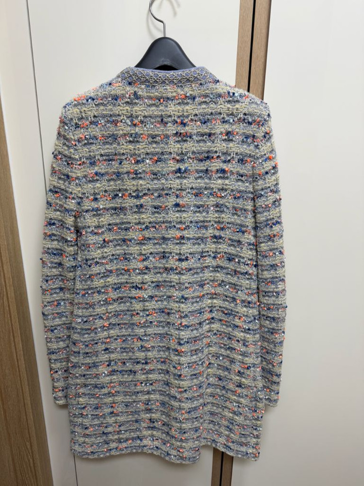 듀엘 트위드 가디건 자켓--1