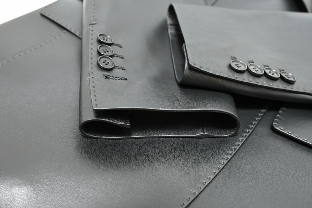 남성 가죽 정장 재킷 95-100사이즈--2