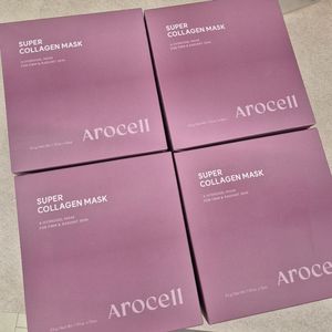 (새상품) 아로셀 슈퍼 콜라겐 마스크팩 47매 일괄 택포