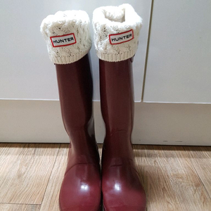 헌터레인부츠+헌터삭스