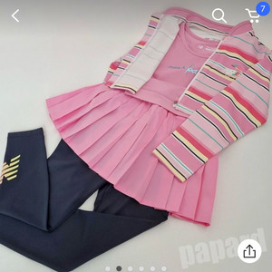 뉴발란스 여아 래쉬가드 판매해요 150