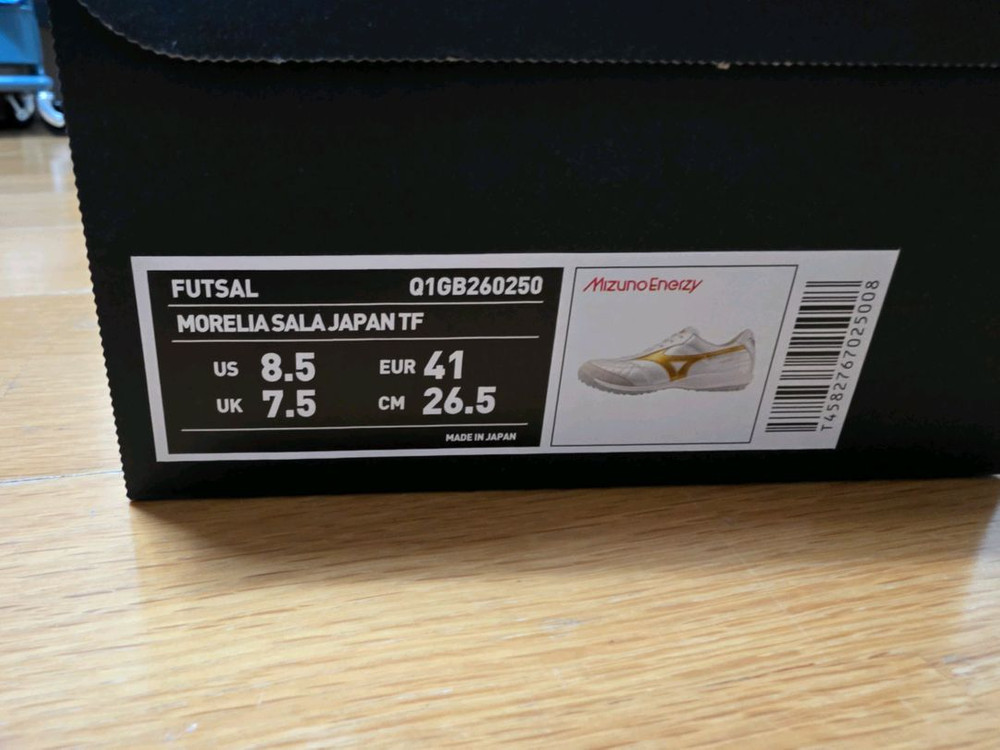 미즈노 모렐리아 살라 재팬 TF 265mm 이미지