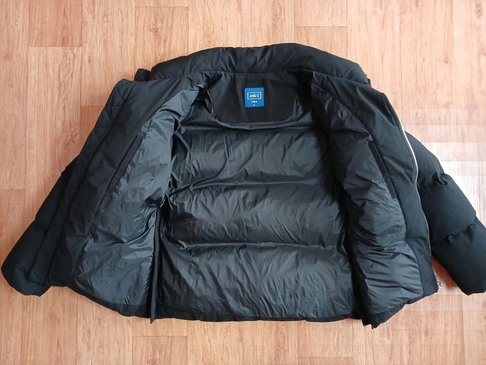 앤드지(정품) 남성 다운 패딩 자켓 (블랙) (100~105) (상태 최상급)--4