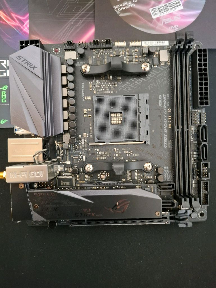 ITX 메인보드 ASUS ROG STRIX B450-I GAMING--2