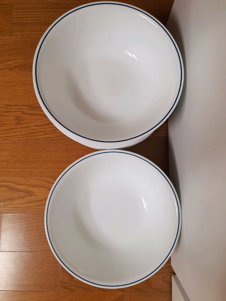 초창기로고 코렐 특대형 냉면기 비빔기용 26cm 새상품(개당값 이미지