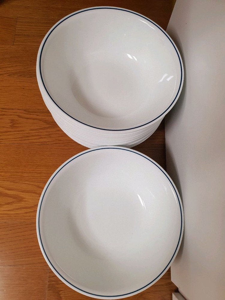 초창기로고 코렐 특대형 냉면기 비빔기용 26cm 새상품(개당값 이미지