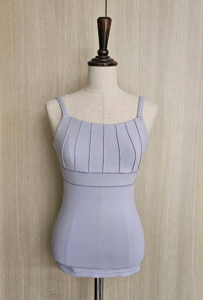 뮬라웨어 mulawear 볼륨 업 핀턱 롱탱크탑 (2 44~날씬55)--2