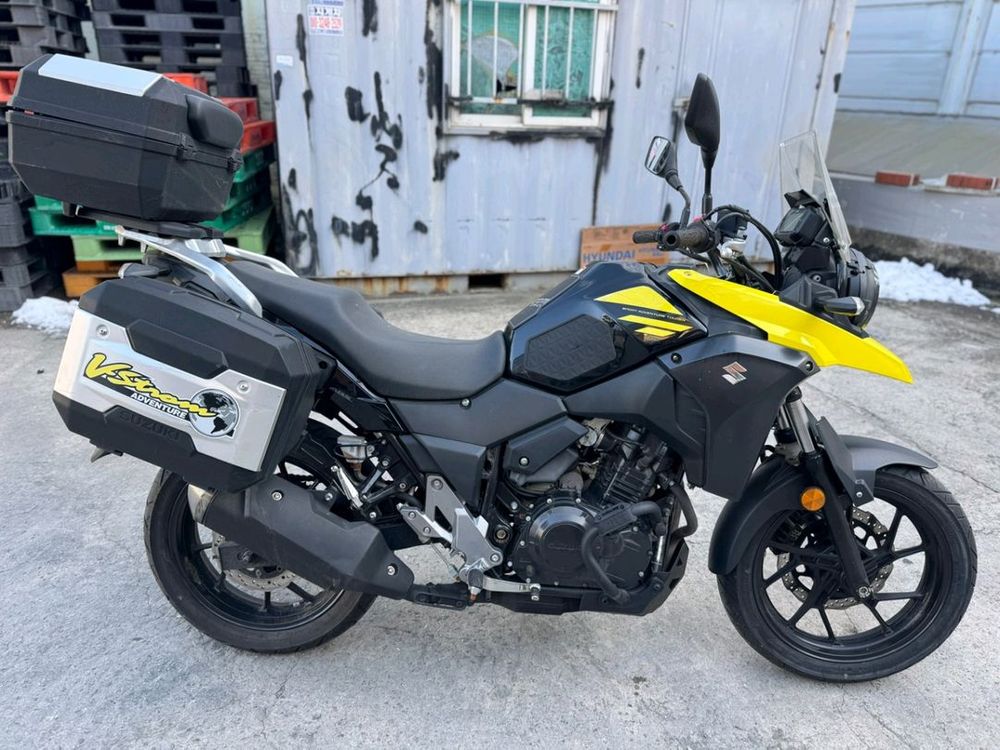 스즈키 브이스트롬250 18년식 삼박스튜닝 팝니다--2