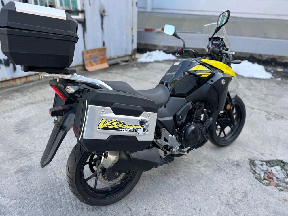 스즈키 브이스트롬250 18년식 삼박스튜닝 팝니다--6