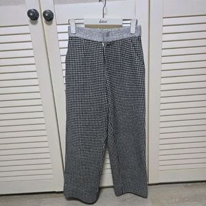 서쿠키 체크 슬랙스