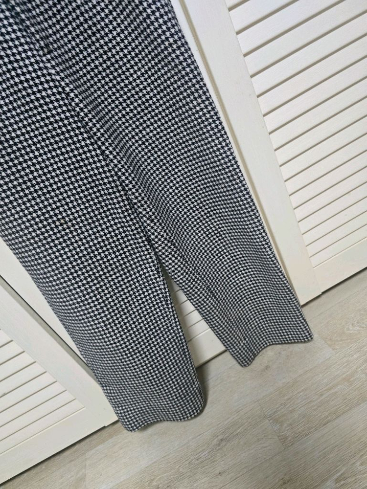 서쿠키 체크 슬랙스--2