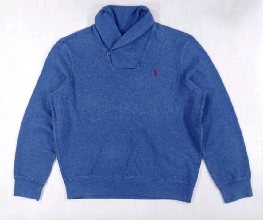 폴로 랄프로렌 숄카라 면스웨터 XL--9