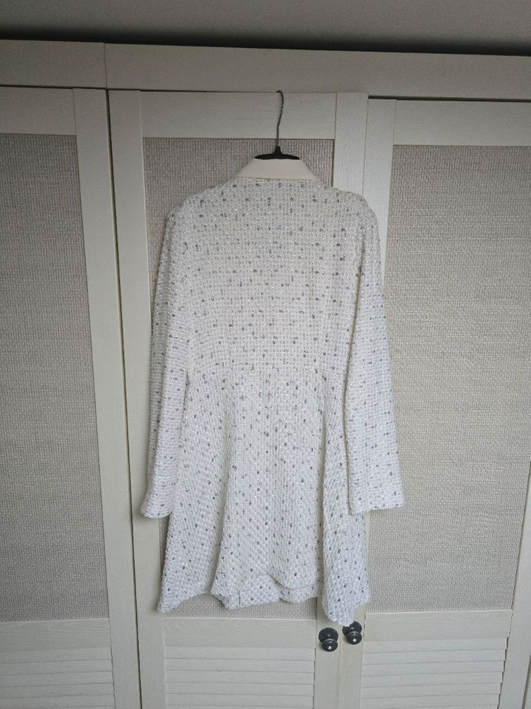 율미아스텝 트위드 정장원피스--3