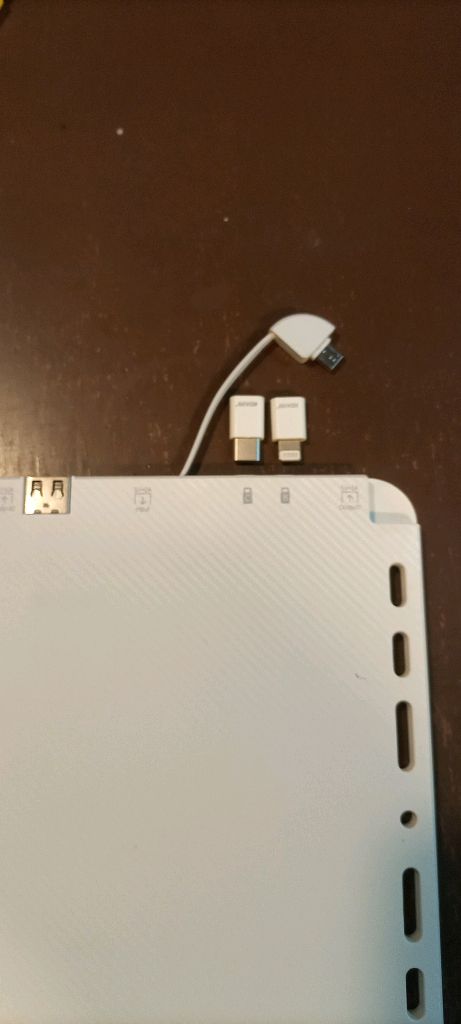 5핀, USB, 8핀, C타입, 보조배터리 6000mAh 대용량 이미지