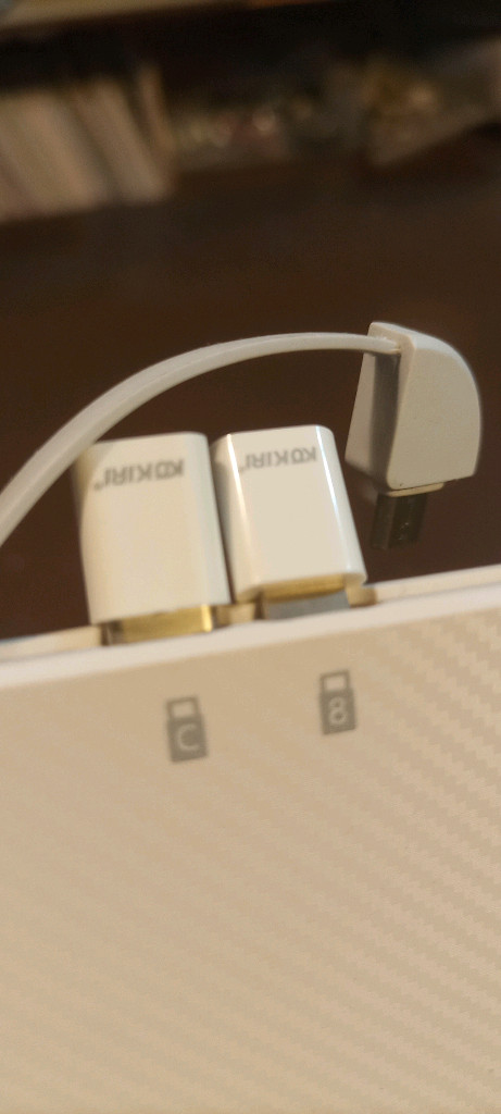 5핀, USB, 8핀, C타입, 보조배터리 6000mAh 대용량 이미지