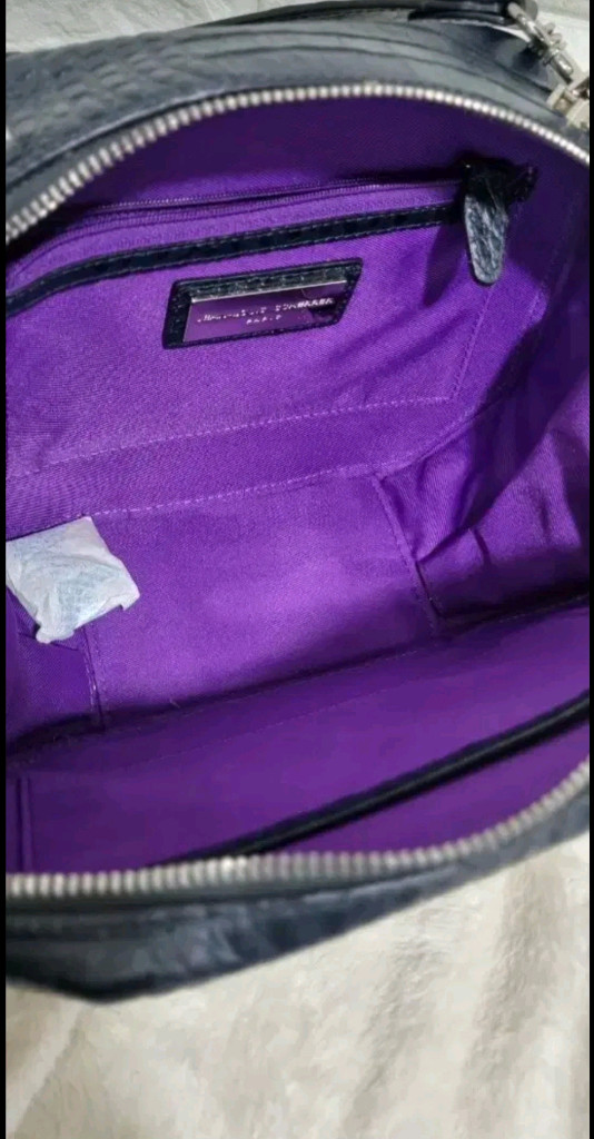 잘모이 카이만 천연악어백 탑핸들 미니가방 이미지