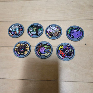 요괴워치 1탄 일반메달 7종 판매합니다