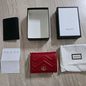 구찌 마틀라쎄 지갑 정품