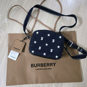 버버리 tb 데님크로스백 새상품 정품