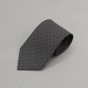 정품 명품 크리스찬 디올 넥타이 그레이&버건디컬러 패턴 새것수준 대검폭8.5